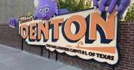 The big new purple thing on Denton’s Square is now named Onion, after the internet gets its way