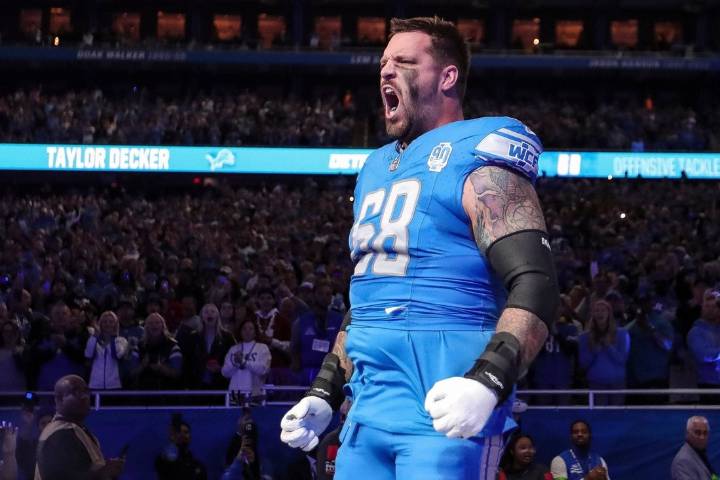 Deadspin | Lions remain cautious with LT Taylor Decker (shoulder)