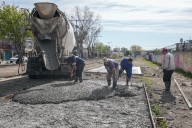 Lanús Gobierno avanza con la construcción del Parque Lineal del Oeste
