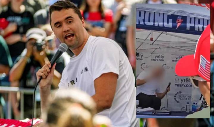 Asesinan en plena conferencia al activista político pro Trump, Charlie Kirk