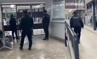 Emergencia en el IMSS Torreón por paciente con brote psicótico que desató caos