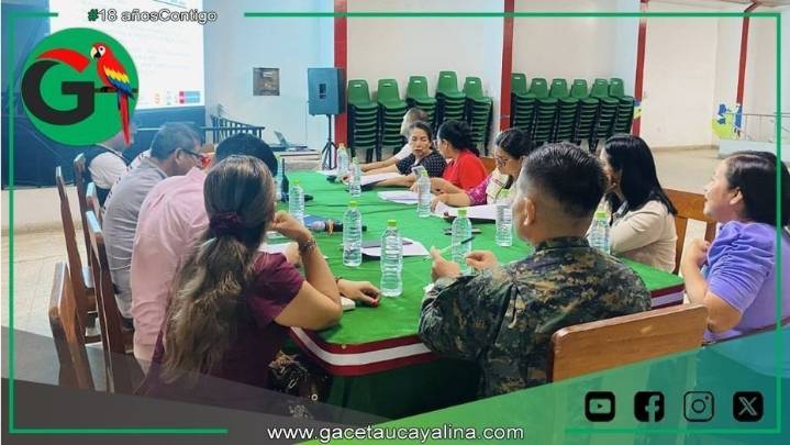 COPROSEC Contamana refuerza acciones contra violencia y consumo drogas