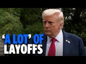 Trump Says There May Be ‘A Lot’ Of Federal Workers Laid Off In Government Shutdown