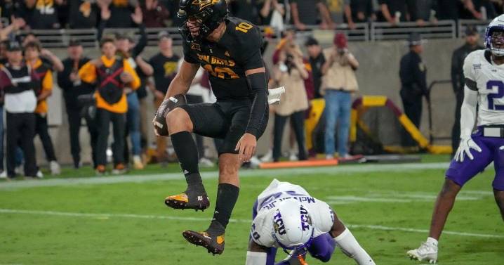 Jesus Gomez hits late 23-yard field goal to lift Arizona State past No. 24 TCU, 27