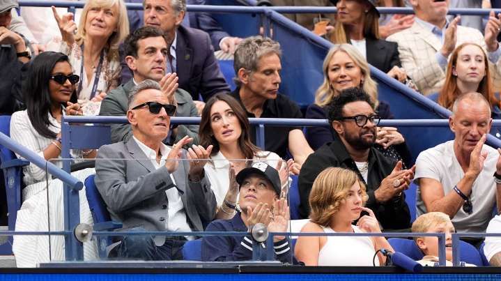 Bruce Springsteen, Courtney Cox reunite at US Open 41 years after ‘Dancing in the Dark’