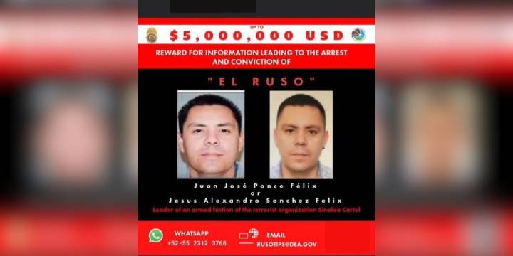 Cuáles son los cargos por los que EEUU acusa a “El Ruso”, líder de un brazo armado del Cártel de Sinaloa