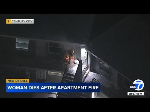 LA apartment fire leaves woman dead; police call incident 'suspicious'