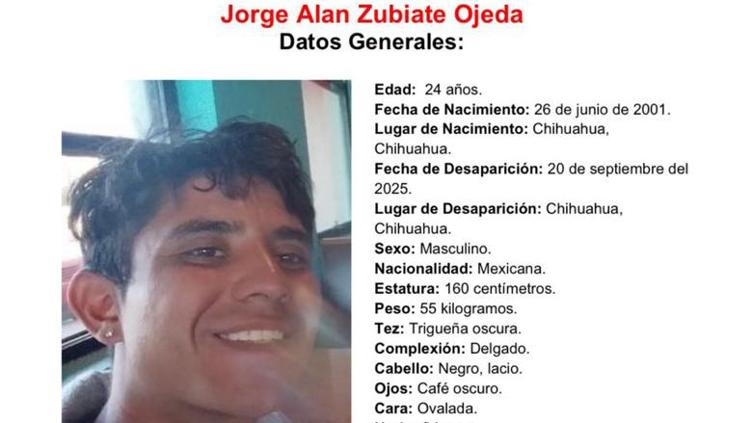 Desaparece joven de 24 años en Praderas del Sur