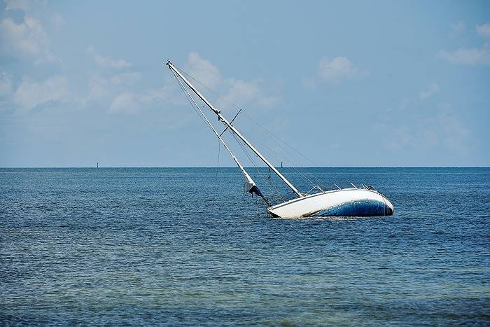 NCPD Marine Bureau Rescues 4 Passengers of Capsized Boat in Lido Beach