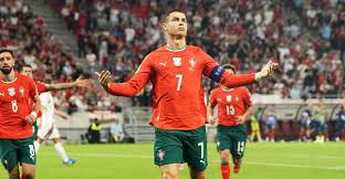 Cristiano Ronaldo Marcando goles para la racha