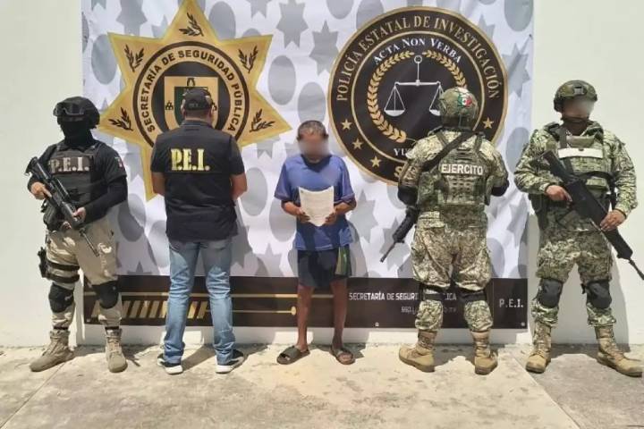 Capturan a hombre acusado de asesinar a su medio hermano en Sotuta de Peón