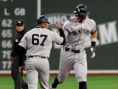 Judge passes DiMaggio, Gil pitches 6 no-hit innings as Yankees beat Red Sox 4