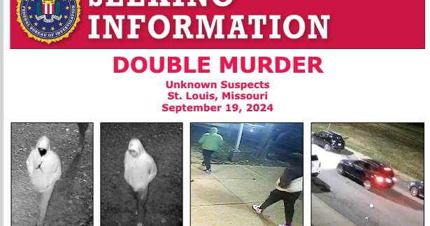 St. Louis FBI offers reward to help solve double killing