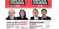 ¿Quiénes son los candidatos del Frente de Izquierda Unidad en la Segunda Sección en las elecciones de PBA?