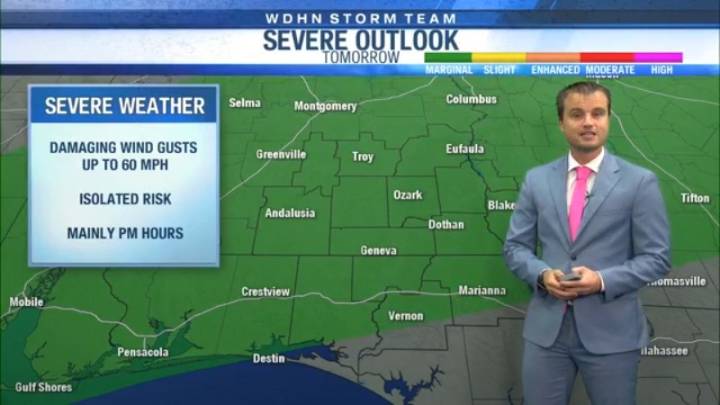 Slightly cooler days returning, but watching potential isolated severe weather