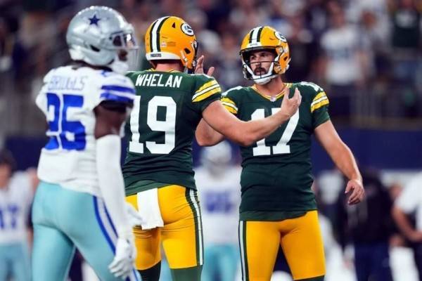 Intenso empate entre Cowboys y Packers