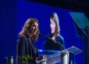 Alberta Premier Danielle Smith hints at pipeline proponent