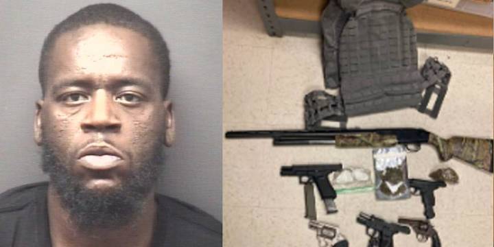 Greenville felon arrested on drug and gun charges