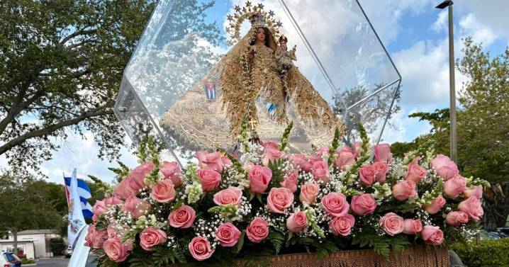 Cubanos en Miami inician festejos a la Virgen de la Caridad con oraciones por su pueblo: “Es tiempo de salir ya de esta dictadura”