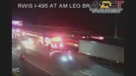 Multi-vehicle crash leaves parts of I-495 shut down in Montgomery County