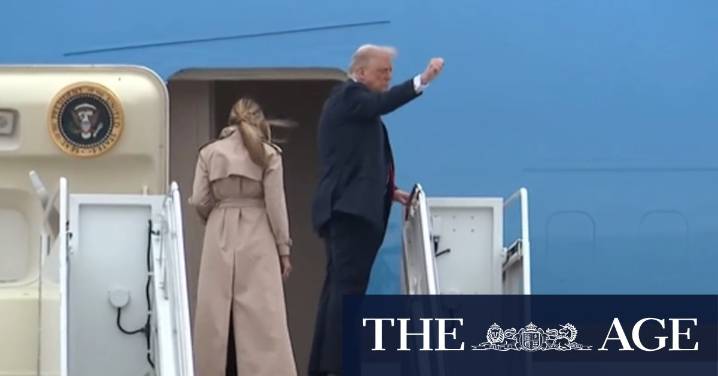 Trump to land in London