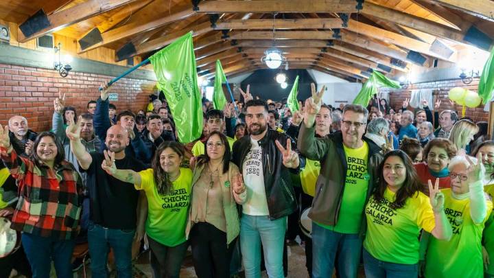 Galarza lanzó su candidatura a la jefatura comunal