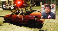 ¡Cómo en la época del terror! Delincuentes hacen estallar auto de regidor en Carabayllo: “Me preocupa, tengo tres hijos” Johnny Montero Castro fue víctima de un atentado que destruyó su vehículo estac