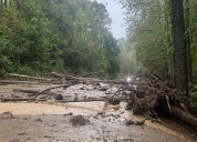 Carreteras cerradas en límite de Tennessee con Carolina del Norte