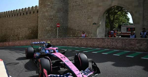 Colapinto terminó último en el Gran Premio de Azerbaiyán