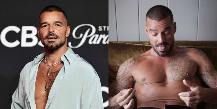 Ricky Martin's trousers had a 'wardrobe malfunction' before VMAs