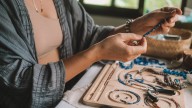 Turn A Dollar Tree Bottle Into A Gorgeous Jewelry Organizer