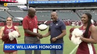 Action News anchor Rick Williams honored at Temple-Howard football game in South Philadelphia