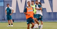 Rafita, del filial, novedad en el entrenamiento por la lesión de Carlos Puga