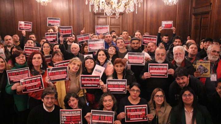 CABA: cuatro de cada diez personas sin techo quedó en la calle en el último año
