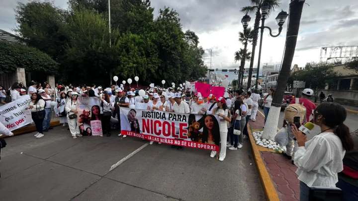 Marchan en Durango por justicia para Paloma Nicole