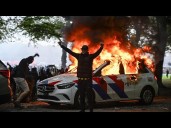 Watch: Right-wing protest in the Netherlands erupt into violence