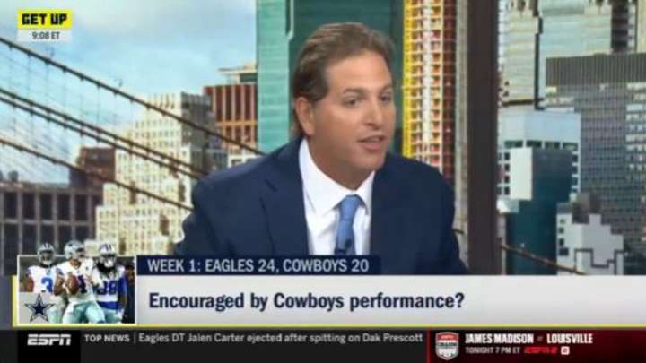 Peter Schrager snaps 'don't belittle me like that' in furious NFL argument with Ryan Clark live on ESPN