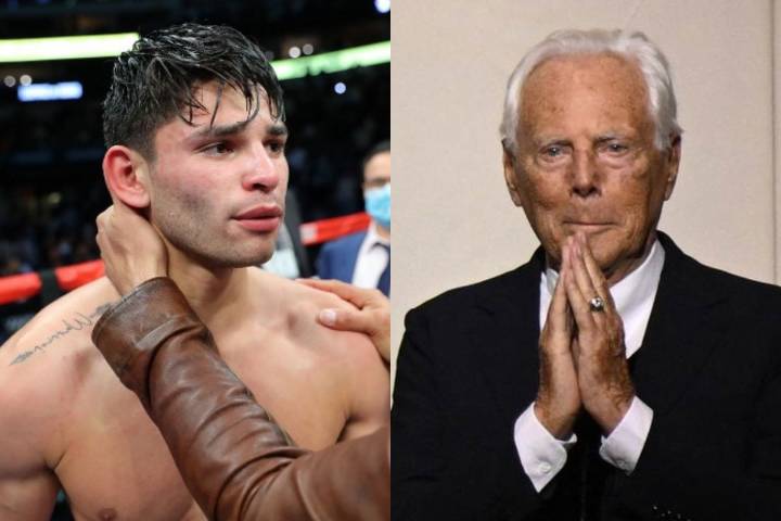 Ryan Garcia Pays Tribute to Late Giorgio Armani for Working “Until His Final Days” After legendry fashion designer passed away, boxer Ryan Garcia pays tribute to the fashion icon on social media. Sude