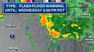 Flash flood warning Wednesday for areas burned by Park Fire in Tehama County