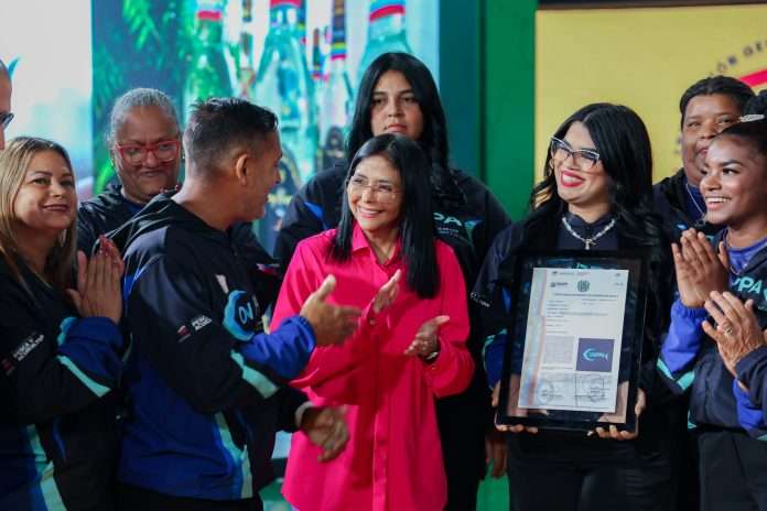 Vicepresidenta Delcy Rodríguez se reúne con la OMPI para fortalecer la propiedad intelectual