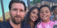 El tierno posteo de Antonela Roccuzzo por el cumpleaños número 10 de Mateo Messi: “El de los abrazos fuertes”