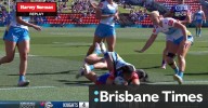 Video: Finau muscles over for Knights' first