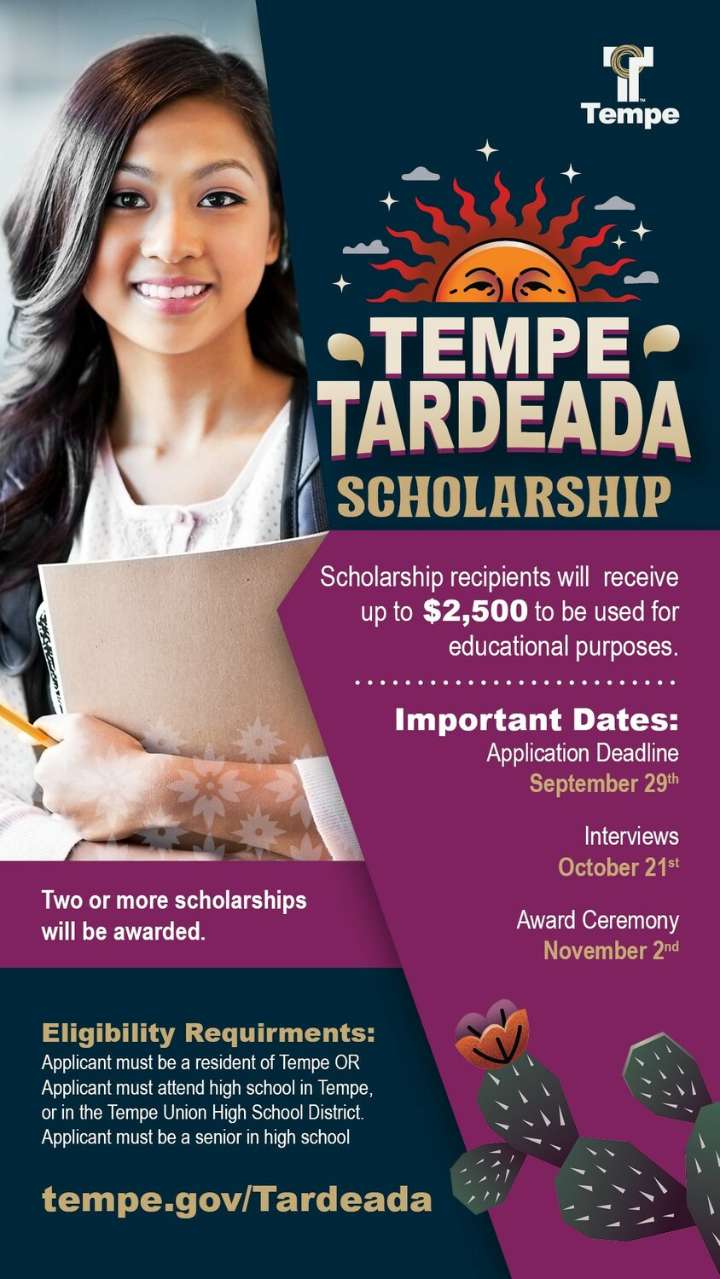 Tempe Tardeada high school scholarship applications now open