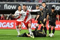 River aguantó con diez y se llevó el triunfo ante Estudiantes