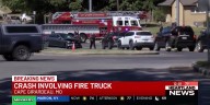 Sprigg St. reopens after crash involving fire truck