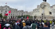 Cercado de Lima: Ciudadanos marchan contra reforma de pensiones: denuncian que favorece a las AFP 