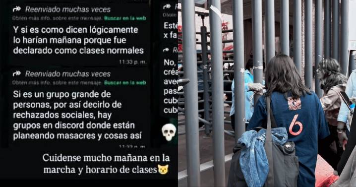 Estas son las Preparatorias de la UNAM bajo amenazas de ataque contra estudiantes