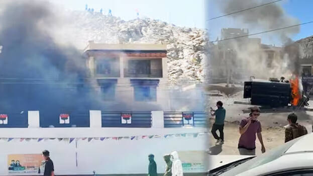 Massive clashes in Ladakh; four people reported killed and over 70 injured in statehood protest