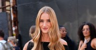 Rosie Huntington-Whiteley Wore A See-Through Top To NYFW