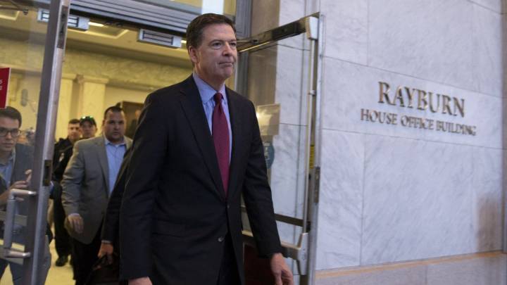 El exdirector del FBI James Comey es imputado por presunto falso testimonio y obstrucción a la Justicia